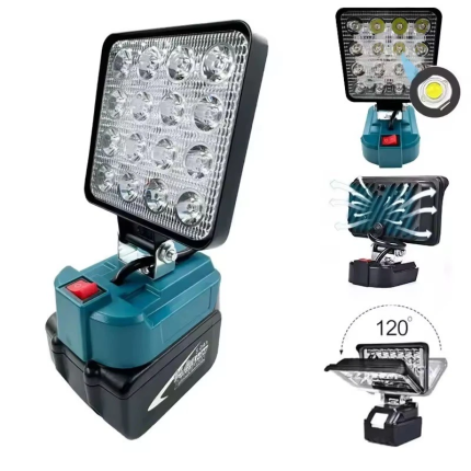 4in LED Work Light Suitable For Makita 18V Li-Ion Battery Workshop Flashlights