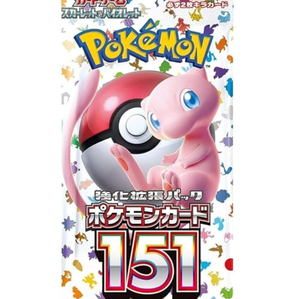 Pokemon 151 SV2A Booster Pack - Japanese Pokemon TCG