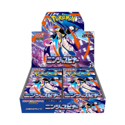 Pokemon Card TCG Ninja Spinner Japanese Booster Box NEW Sealed w/Shrink M4